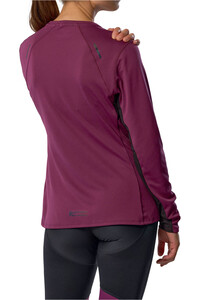 Mizuno camiseta técnica manga larga mujer Tech Thermal Charge LS Tee vista trasera