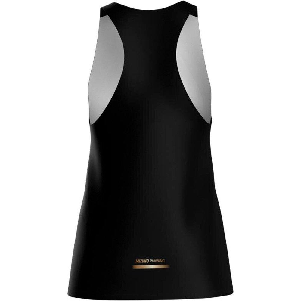 Mizuno camiseta técnica tirantes mujer Active DryAeroFlow Graphic Tank Top vista trasera