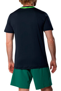 Mizuno camiseta tenis manga corta hombre Tee vista trasera