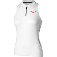 Mizuno camiseta tenis manga corta mujer TENNIS PRINTED TANK  WOS vista frontal