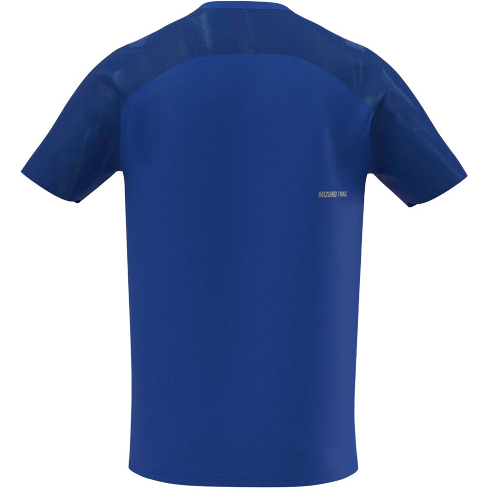 Mizuno camisetas trail running manga corta hombre Trail Graphic Short Sleeve Tee vista trasera