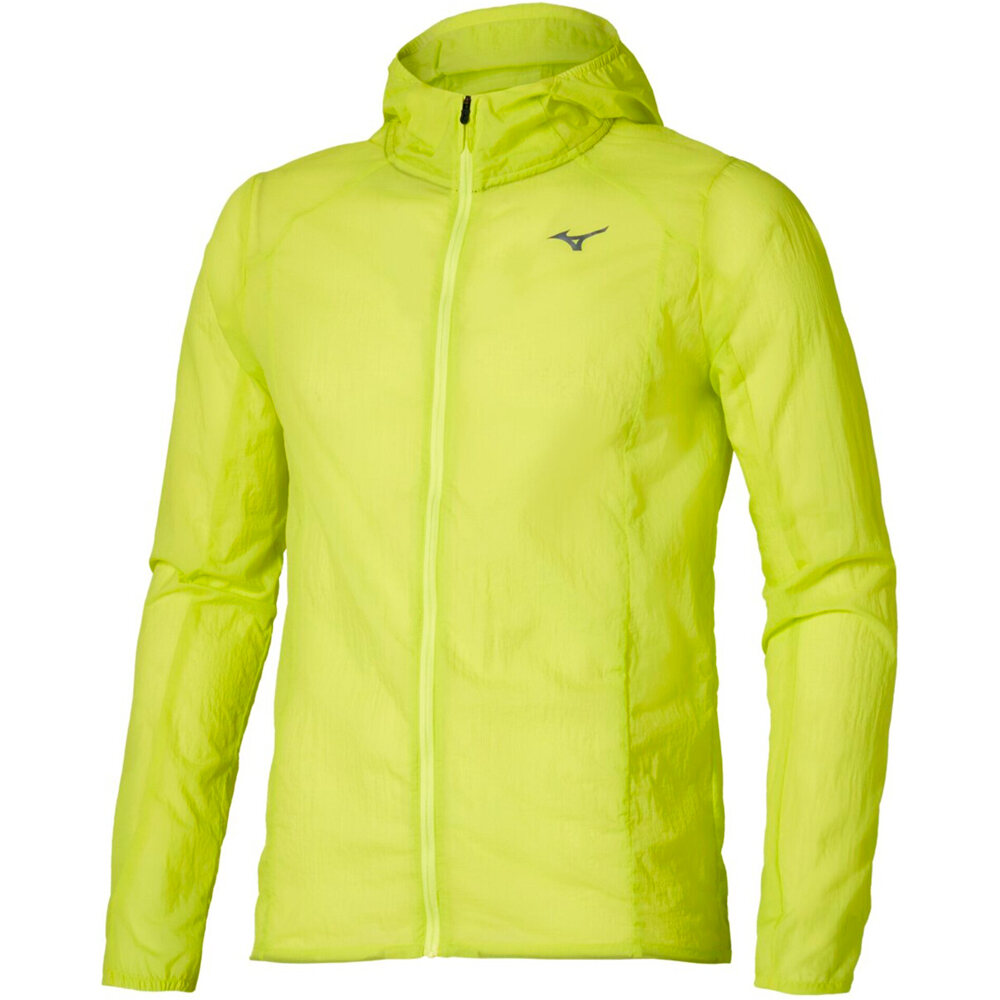 Mizuno CHAQUETA RUNNING HOMBRE Tech Light Hooded Jacket vista frontal