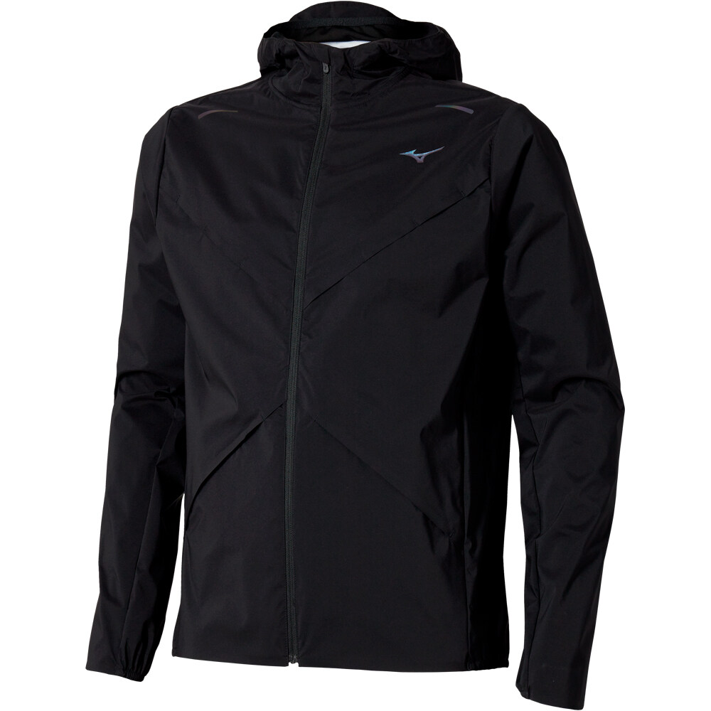 Mizuno CHAQUETA RUNNING HOMBRE Tech Thermal Charge Hdd Jkt vista frontal