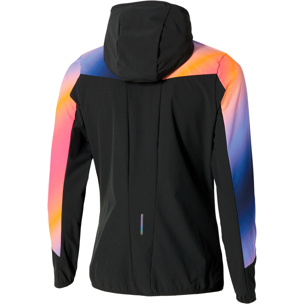 Mizuno CHAQUETA RUNNING MUJER Active Alpha Hodded Jacket 03