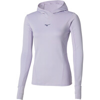 Mizuno CHAQUETA RUNNING MUJER Active Warm Hdd LS(W) vista frontal