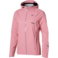 Mizuno CHAQUETA TRAIL RUNNING MUJER Trail Waterproof 20K Hooded Jacket vista frontal