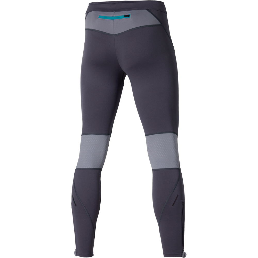 Mizuno malla larga running hombre Active Warmalite Long Tight vista trasera