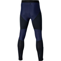 Mizuno malla larga running hombre Tech Thermal Charge L Tight vista trasera
