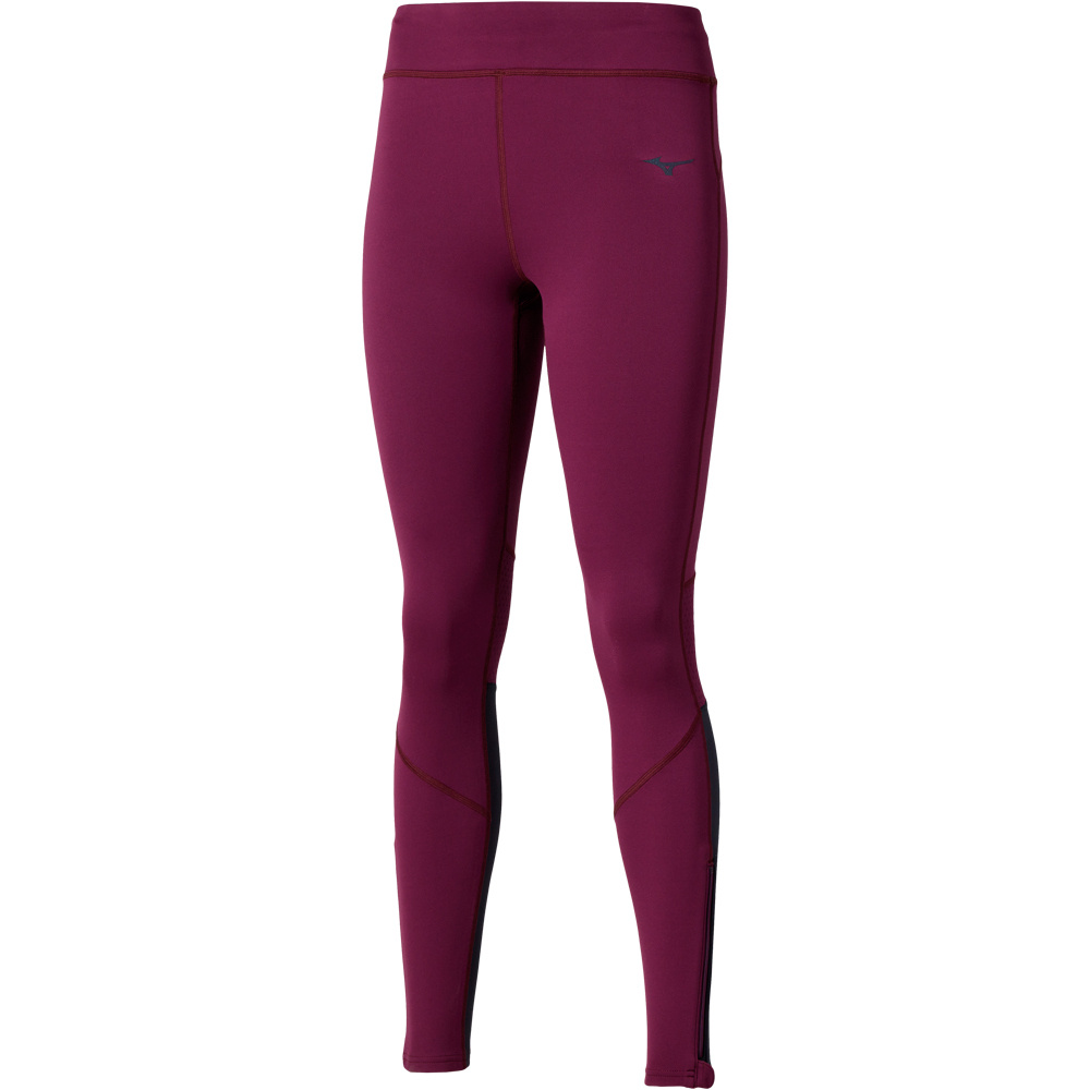 Mizuno malla larga running mujer Active Warmalite Long Tight vista detalle