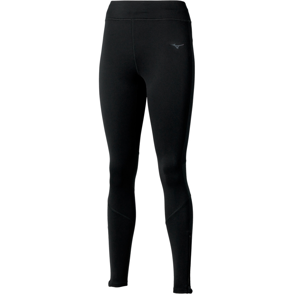 Mizuno malla larga running mujer Active Warmalite Long Tight vista frontal