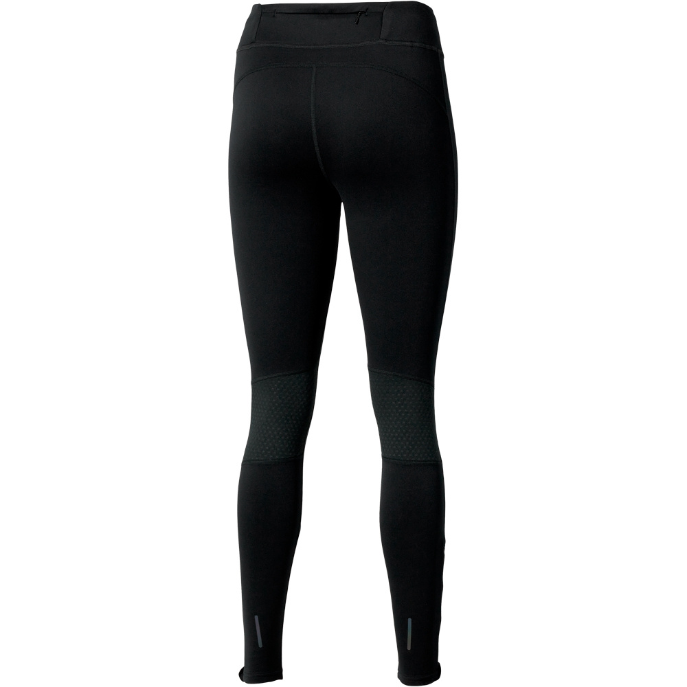 Mizuno malla larga running mujer Active Warmalite Long Tight vista trasera