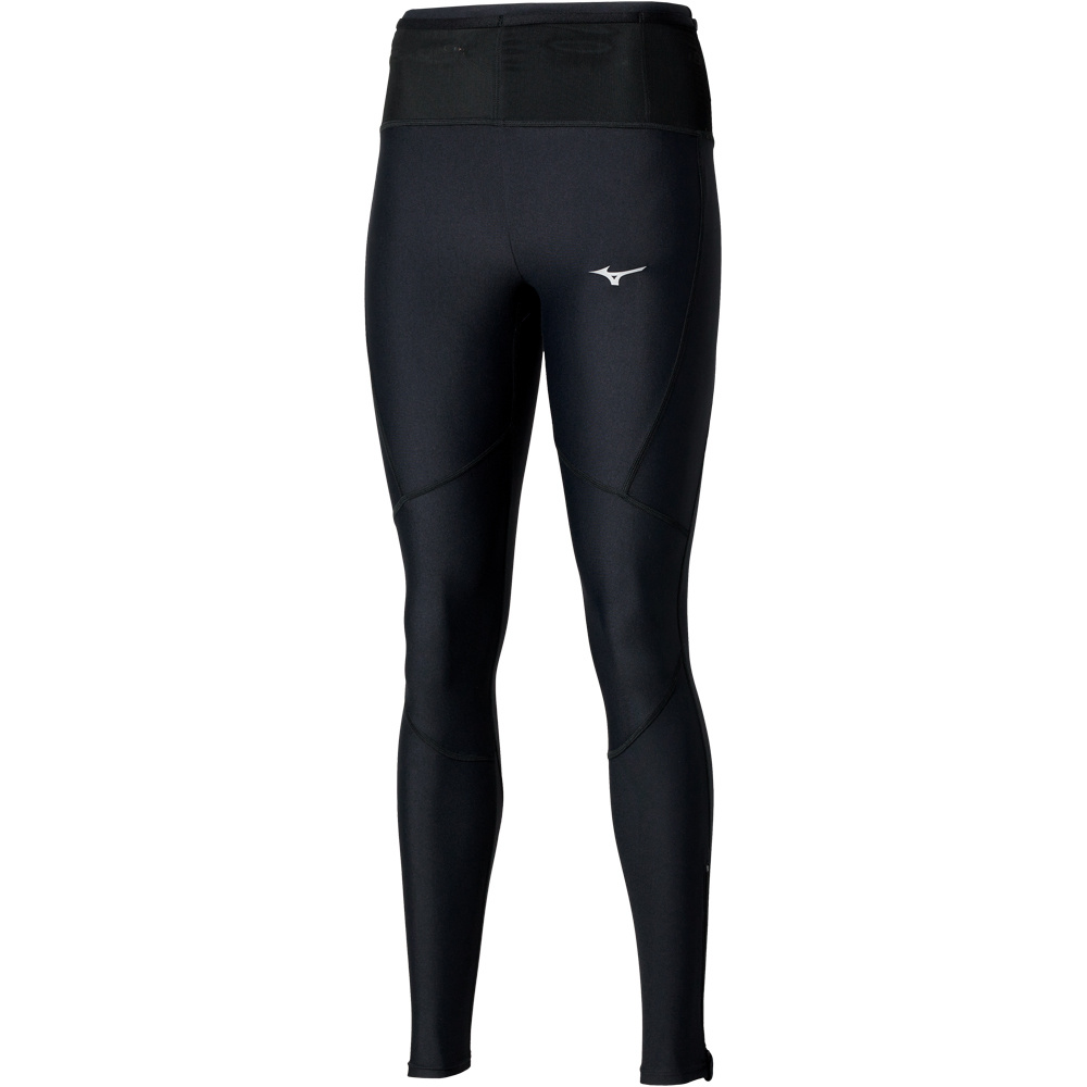 Mizuno mallas trail running cortas mujer Trail Multipocket L Tight vista frontal