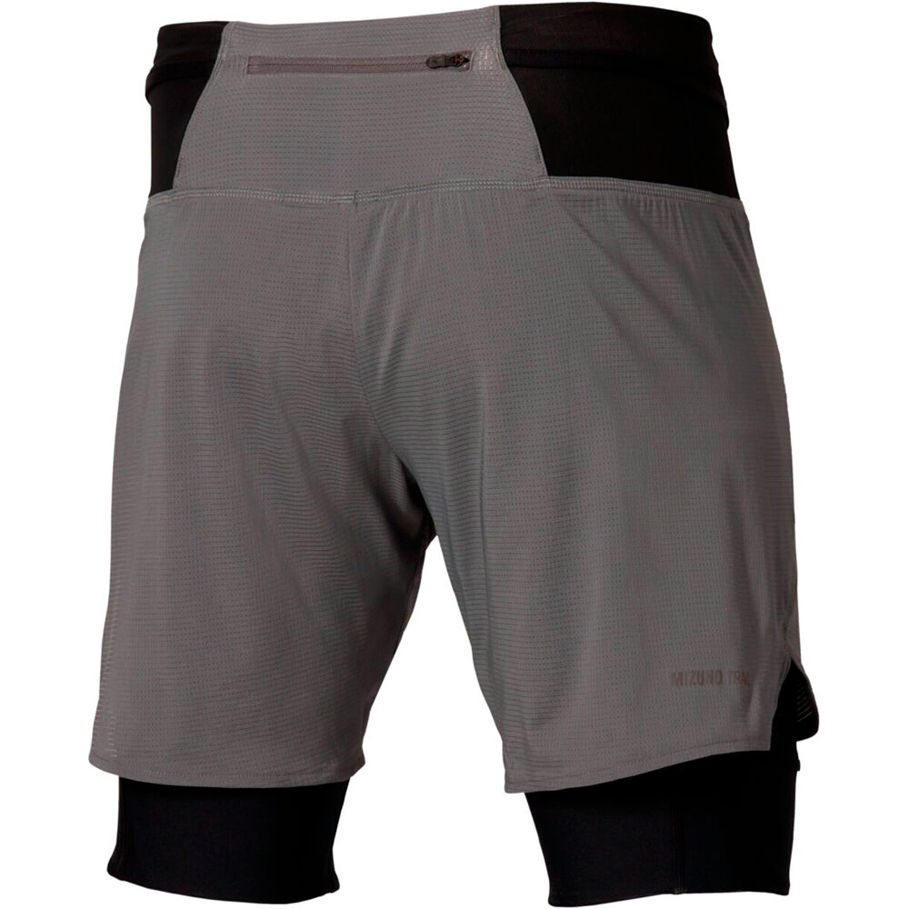 Mizuno pantalón running hombre Trail Multipocket Trail 2in1 Short 03