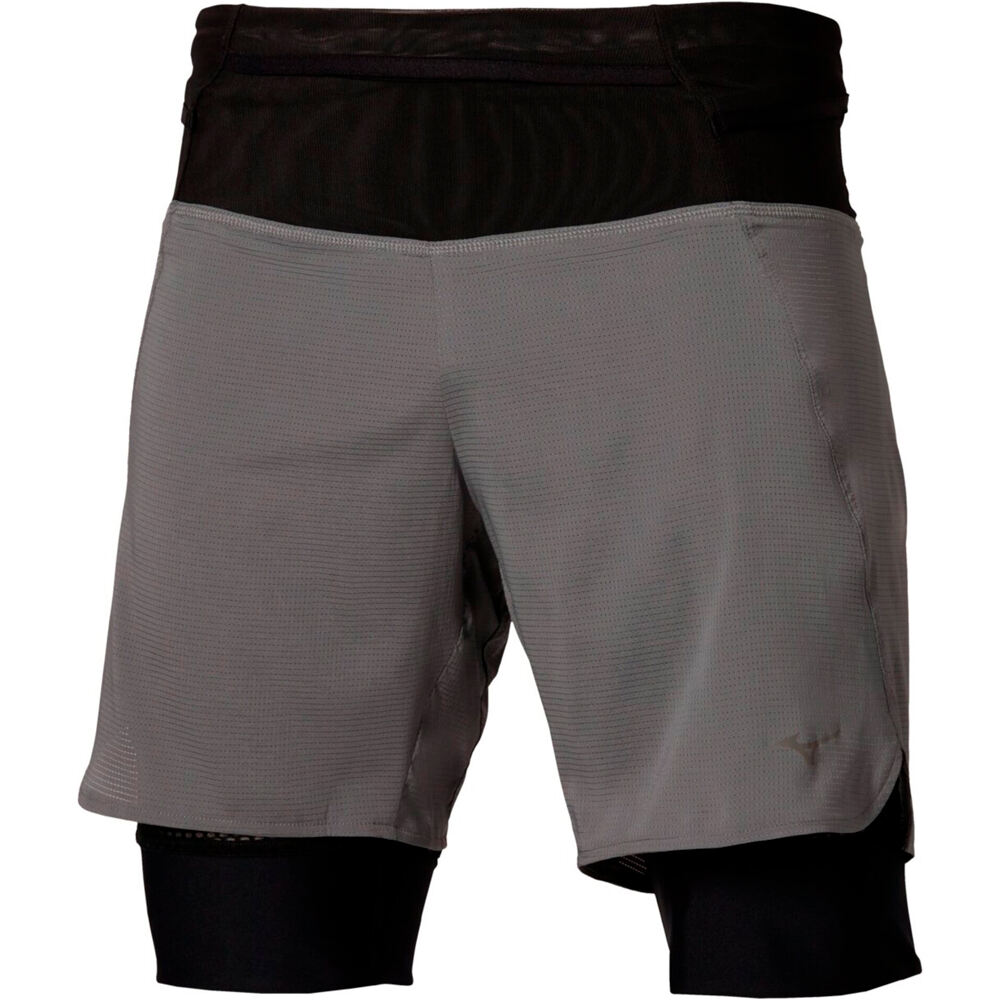 Mizuno pantalón running hombre Trail Multipocket Trail 2in1 Short vista detalle