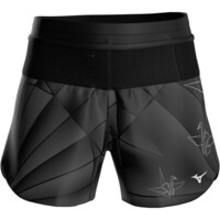 Mizuno pantalón running mujer Active Graphic Multi Pocket 4 Inches Short vista detalle