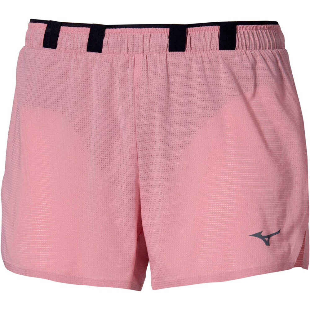 Mizuno pantalón running mujer Tech Light Split 3.5 Inches Short vista detalle