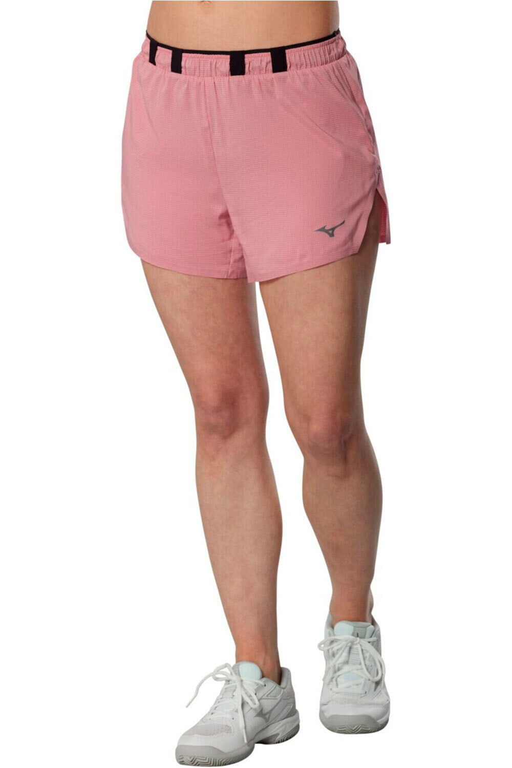 Mizuno pantalón running mujer Tech Light Split 3.5 Inches Short vista frontal