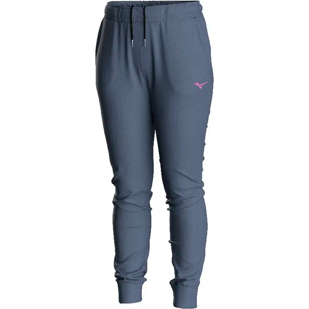 Mizuno pantalones y mallas largas fitness mujer Athletic Track pants vista frontal