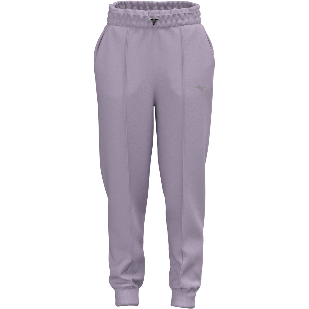 Mizuno pantalones y mallas largas fitness mujer Athletics Sweat pants vista detalle