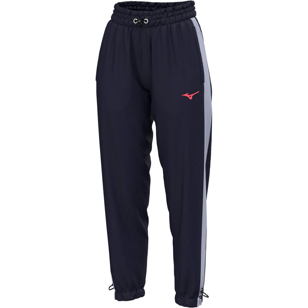 Mizuno pantalones y mallas largas fitness mujer Athletics Track pants vista frontal