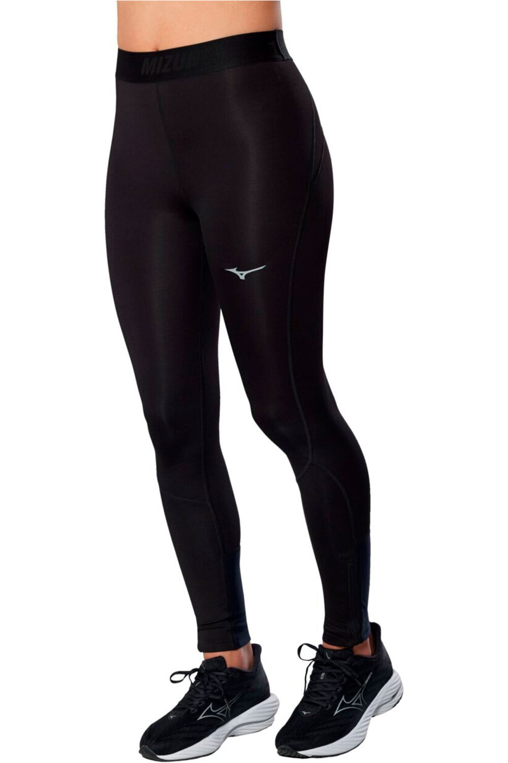 Mizuno pantalones y mallas largas fitness mujer Core Impulse Long Tight(W) vista frontal