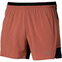 Mizuno pantaloneta técnica hombre Active Alpha 2in1 5.5 Inches Short vista frontal