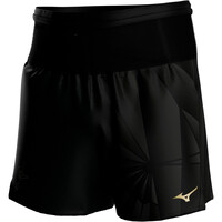 Mizuno pantaloneta técnica hombre Active Graphic Multi Pocket 7 Inches Short vista frontal