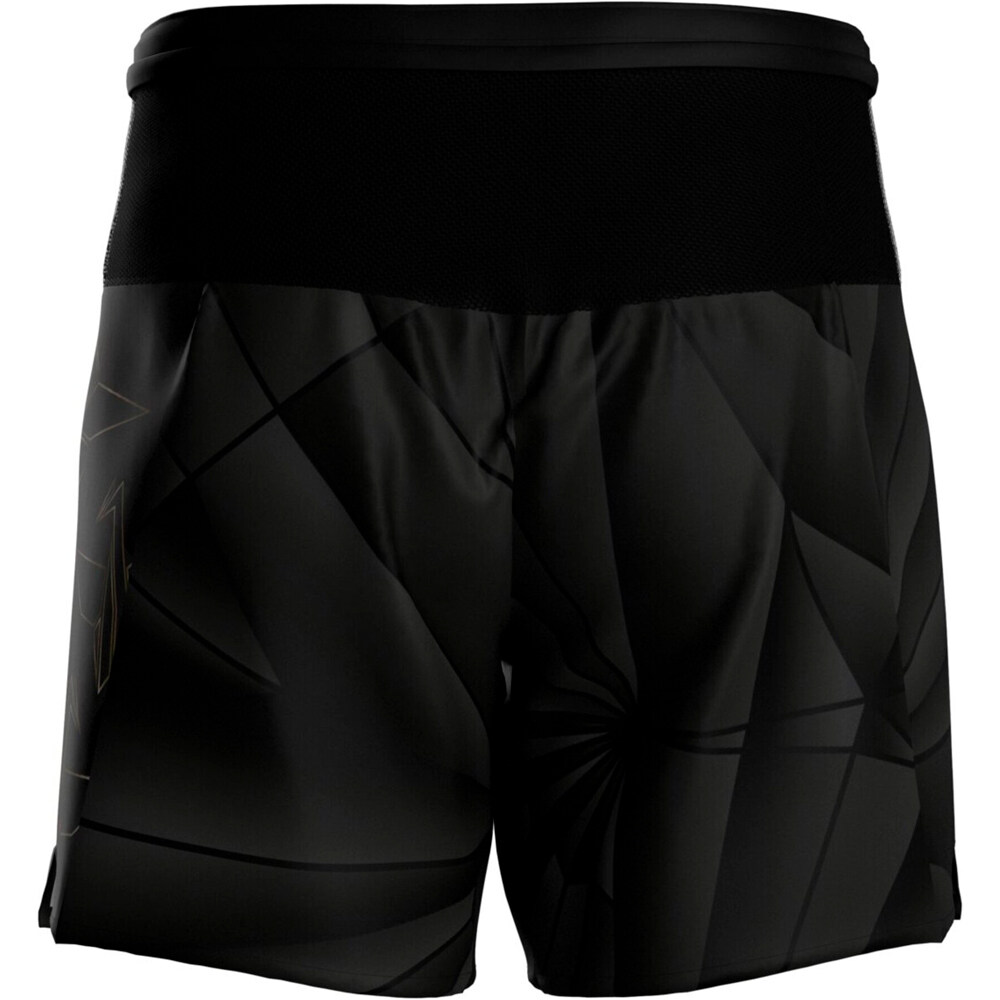 Mizuno pantaloneta técnica hombre Active Graphic Multi Pocket 7 Inches Short vista trasera
