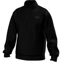 Mizuno sudaderas deportivas hombre Athletic 1/4 Zip top vista detalle