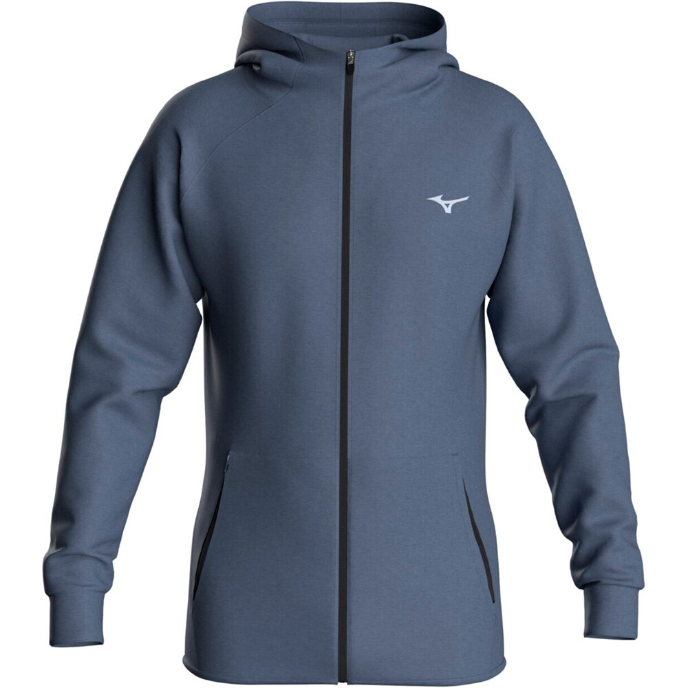 Mizuno sudaderas deportivas hombre Athletic Track Jacket vista frontal
