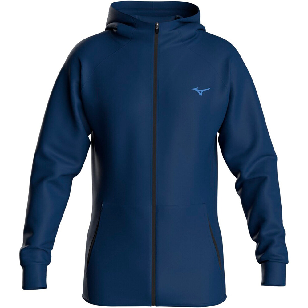 Mizuno sudaderas deportivas hombre Athletic Track Jacket vista frontal