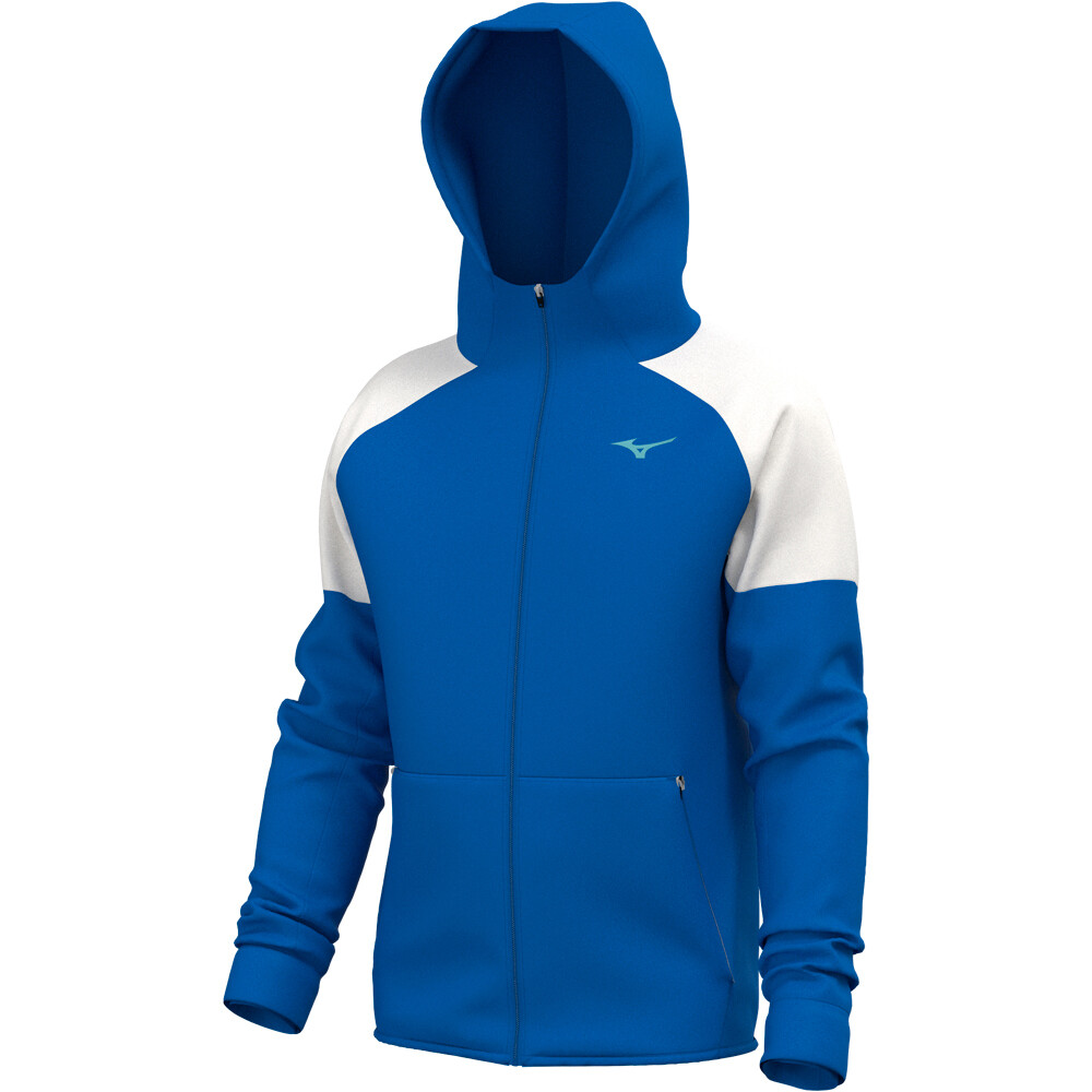 Mizuno sudaderas deportivas hombre Athletics RB Sweat Jacket vista frontal
