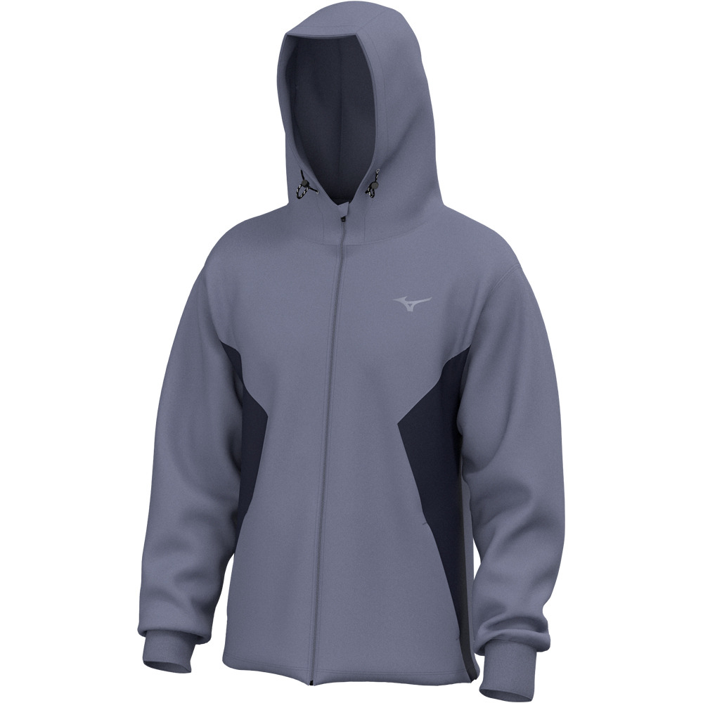 Mizuno sudaderas deportivas hombre Athletics Sweat Jacket vista frontal