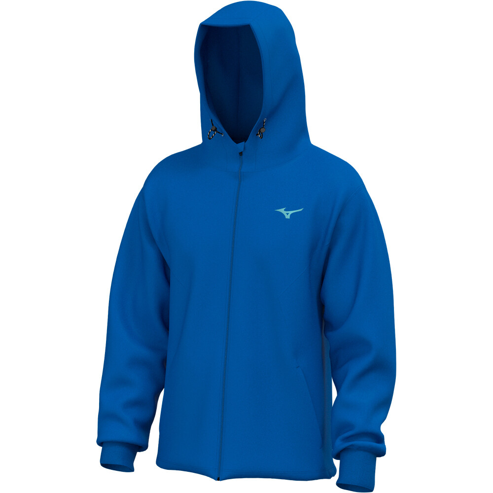Mizuno sudaderas deportivas hombre Athletics Sweat Jacket vista frontal