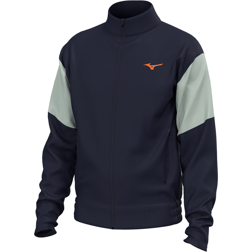 Mizuno sudaderas deportivas hombre Athletics Track Jacket vista frontal