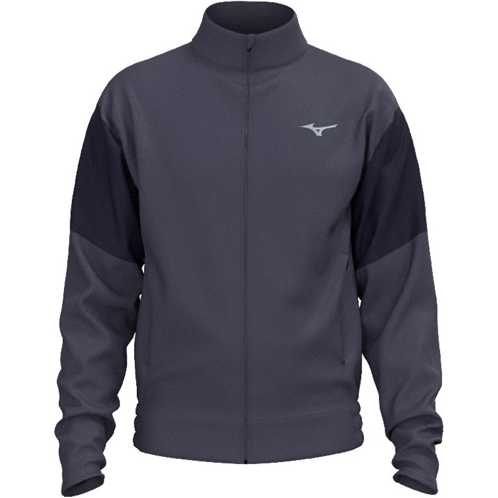 Mizuno sudaderas deportivas hombre Athletics Track Jacket vista frontal