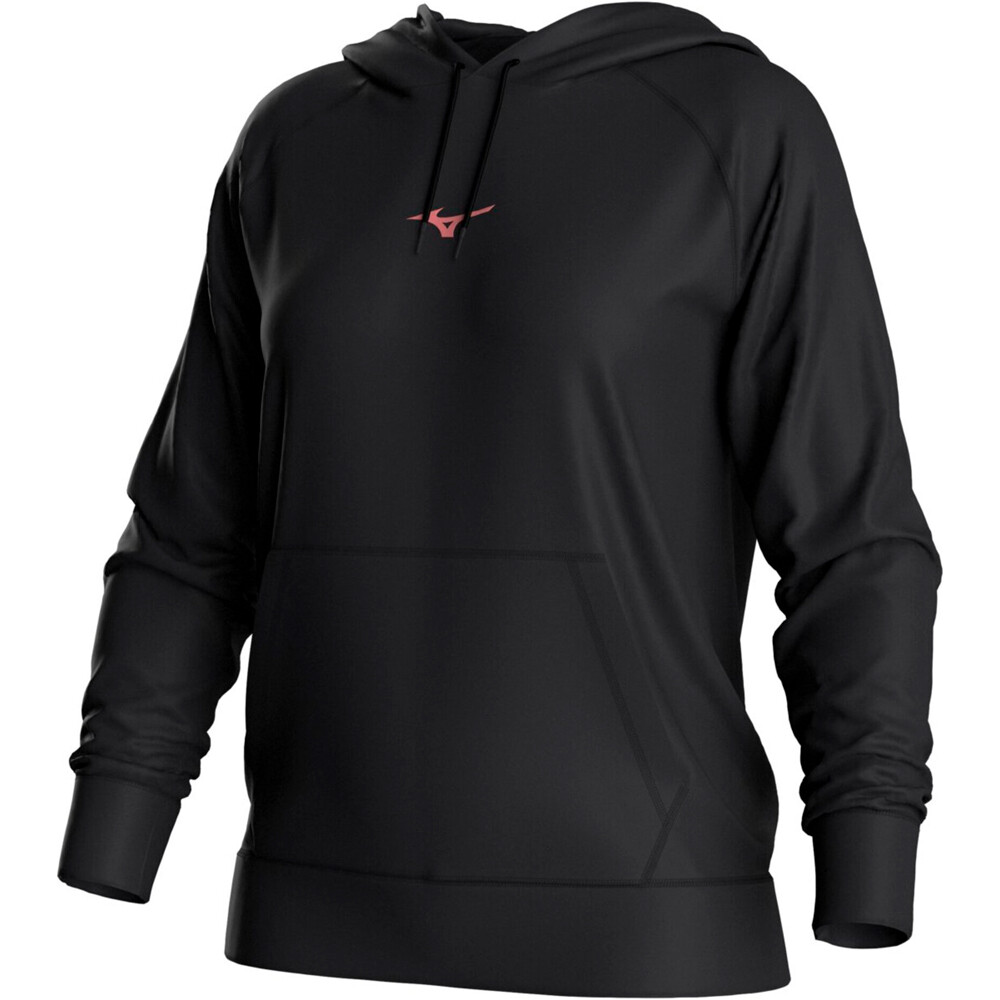 Mizuno sudaderas deportivas mujer Athletic Hoody vista detalle