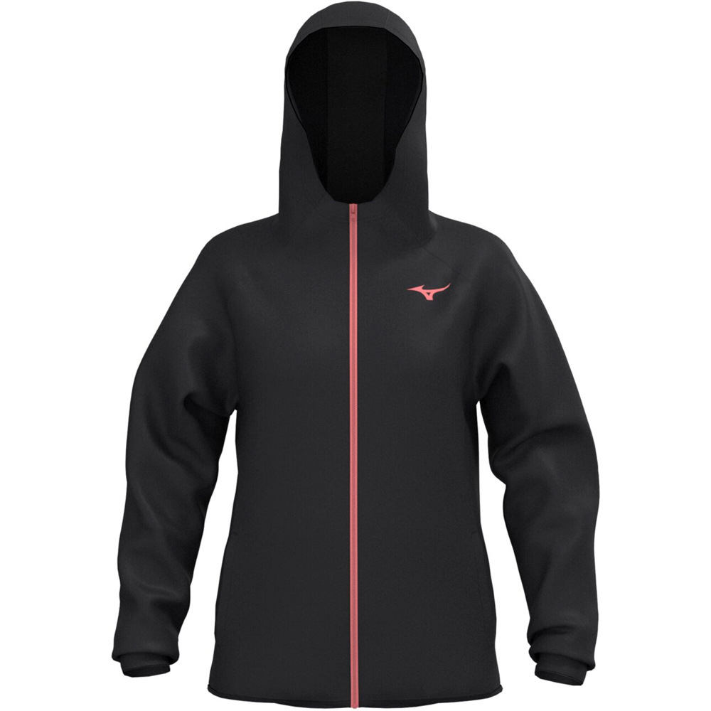 Mizuno sudaderas deportivas mujer Athletic Track Jacket vista frontal