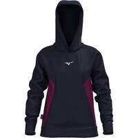 Mizuno sudaderas deportivas mujer Athletics Hoodie vista detalle