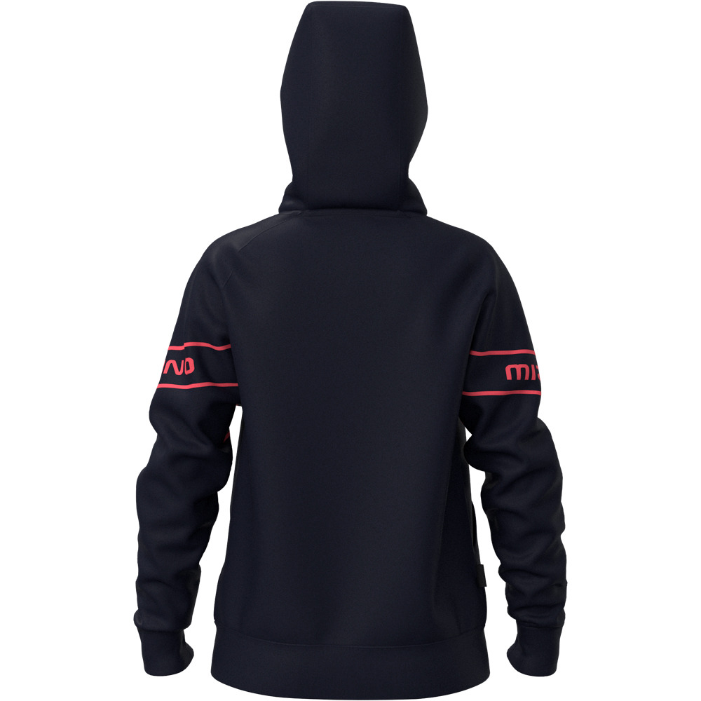 Mizuno sudaderas deportivas mujer Athletics Mizuno Hoodie vista trasera