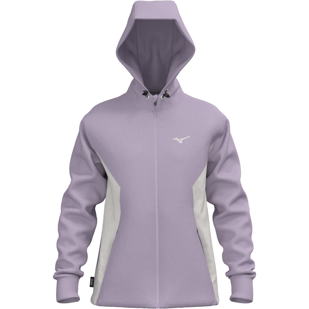 Mizuno sudaderas deportivas mujer Athletics Sweat Jacket vista detalle