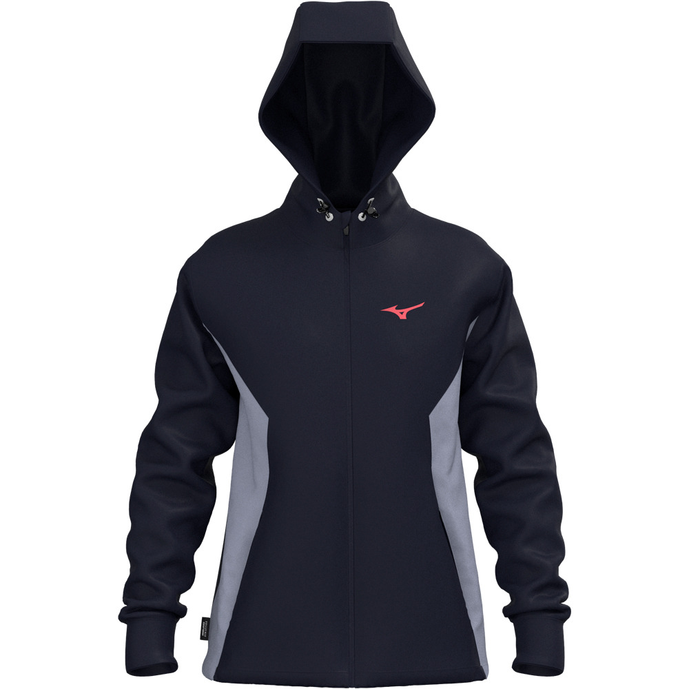 Mizuno sudaderas deportivas mujer Athletics Sweat Jacket vista detalle