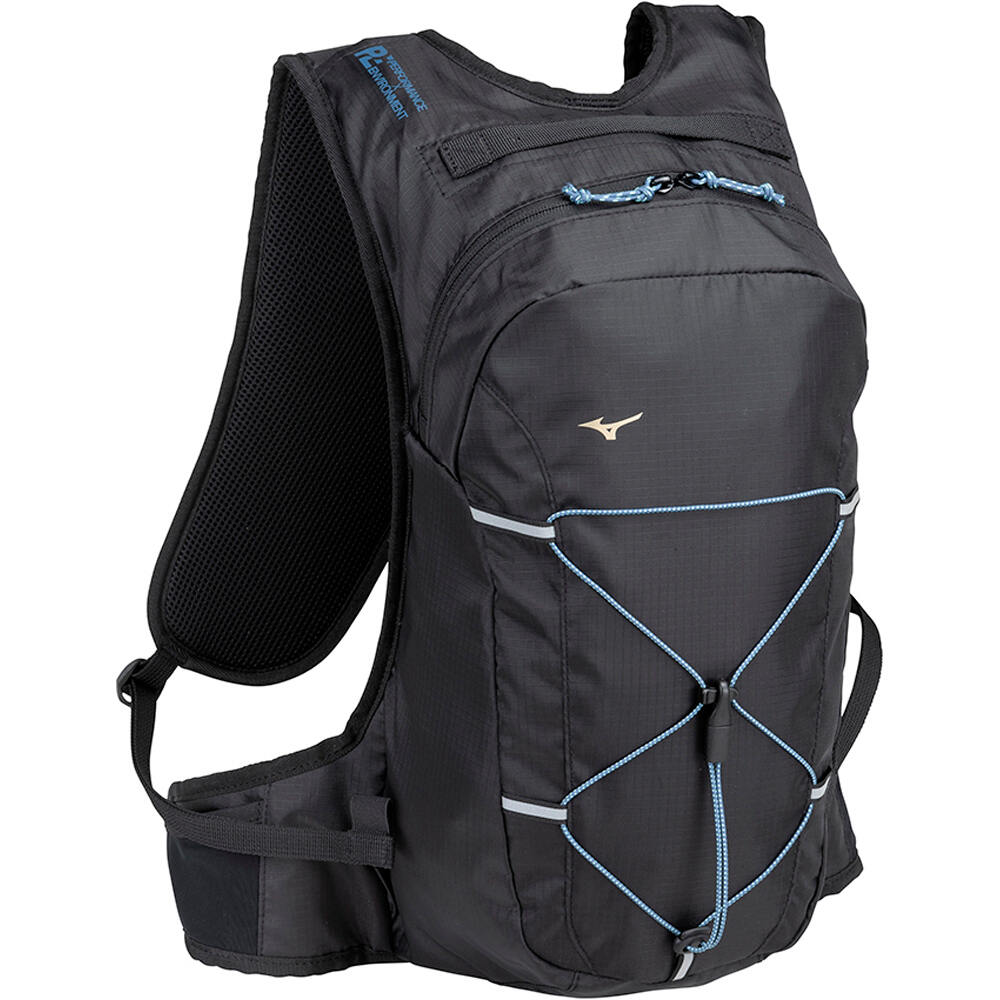 Mizuno varios running Backpack 11L CR vista frontal