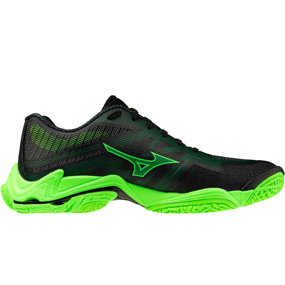 Mizuno zapatilla indoor hombre WAVE LIGHTNING ELITE lateral interior