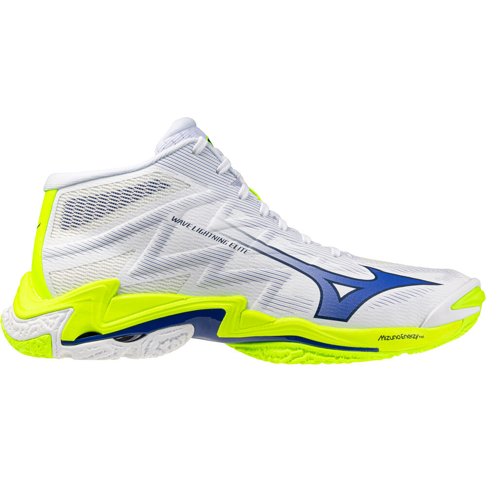 Mizuno zapatilla indoor hombre WAVE LIGHTNING ELITE MID lateral exterior
