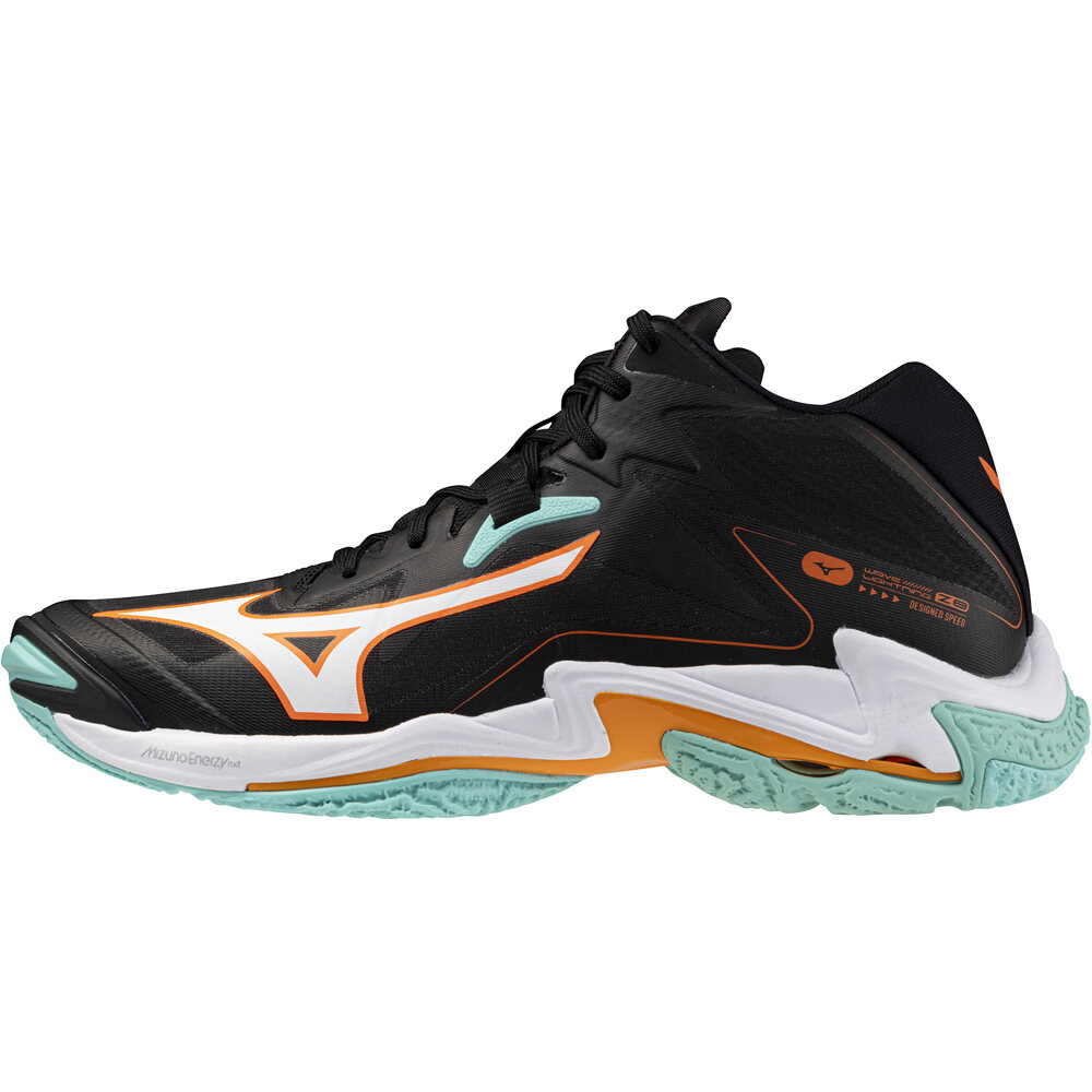 Mizuno zapatilla indoor hombre WAVE LIGHTNING Z8 MID lateral exterior