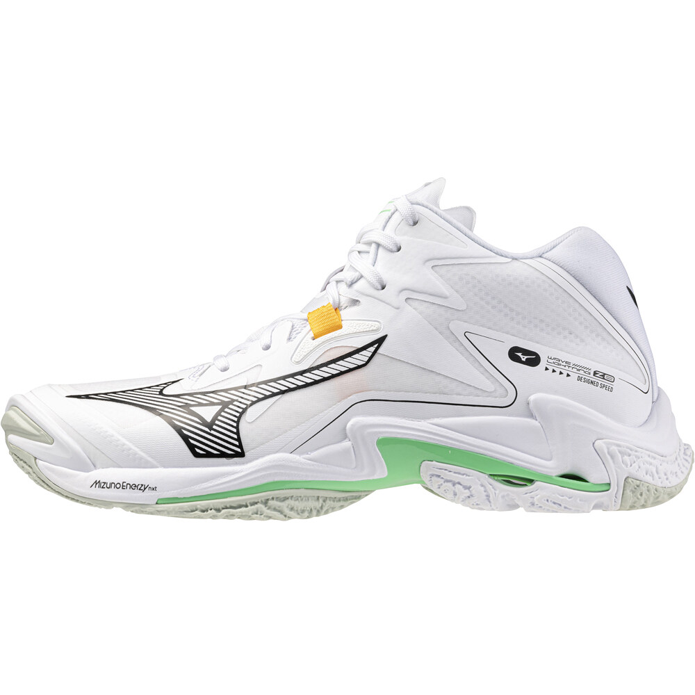 Mizuno zapatilla indoor hombre WAVE LIGHTNING Z8 MID lateral exterior