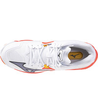 Mizuno zapatilla indoor hombre WAVE LIGHTNING Z8 MID vista superior
