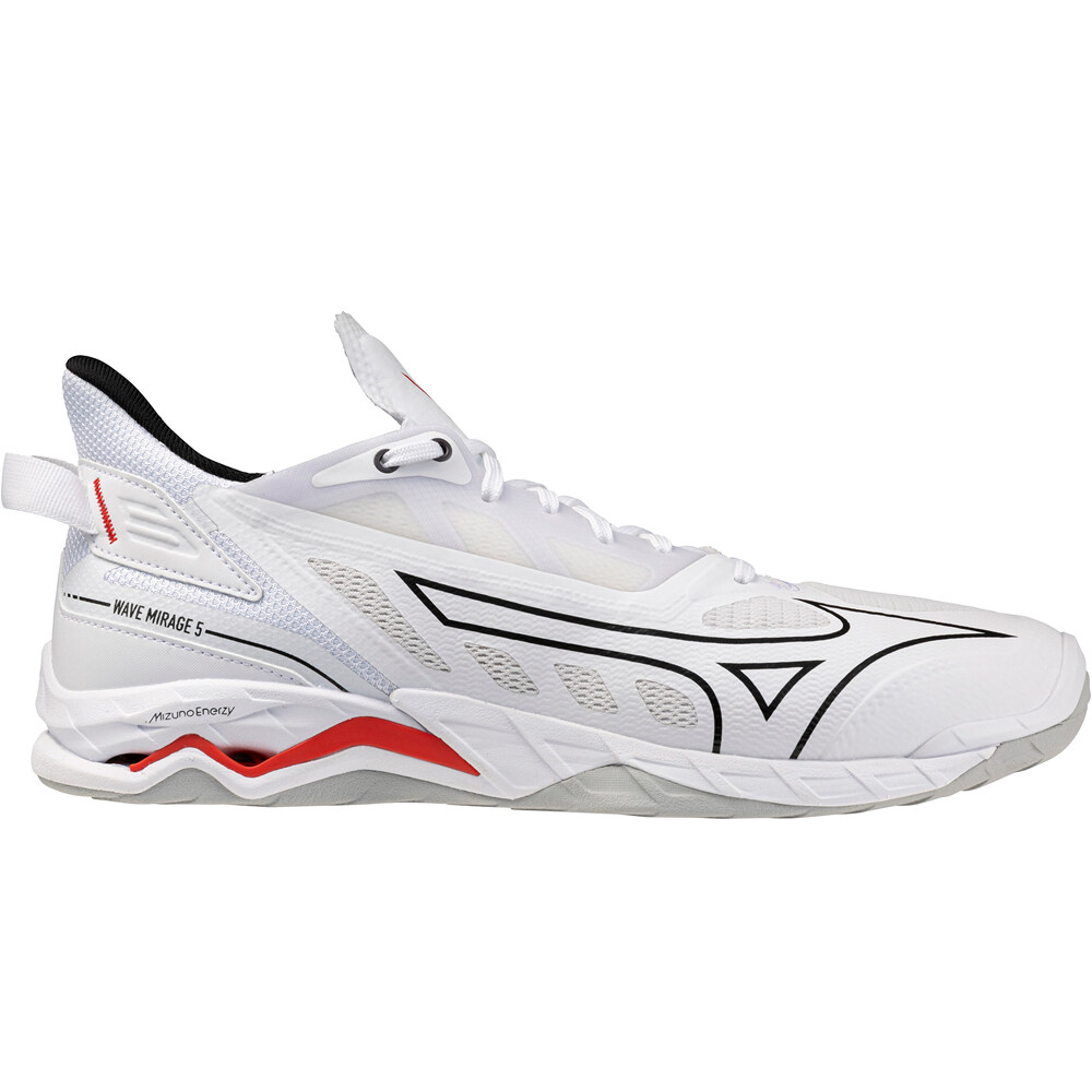 Mizuno zapatilla indoor hombre WAVE MIRAGE 5 lateral exterior
