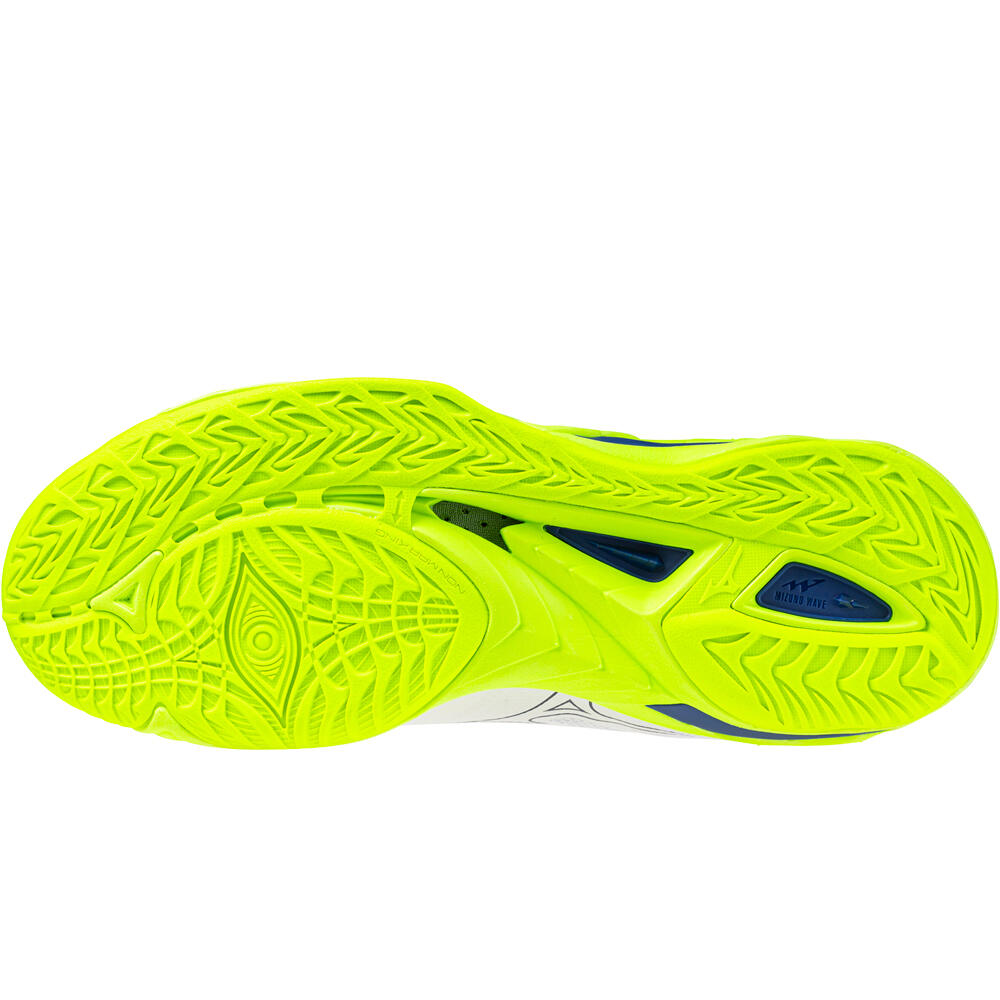 Mizuno zapatilla indoor hombre WAVE MIRAGE 5 vista trasera